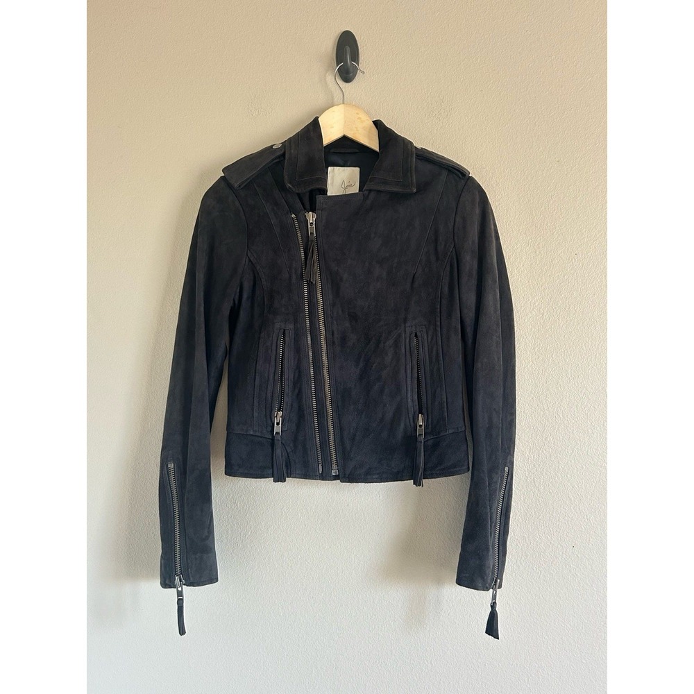 Joie‎ Ailey Leather Suede Moto Jacket in Size XS $ 898.